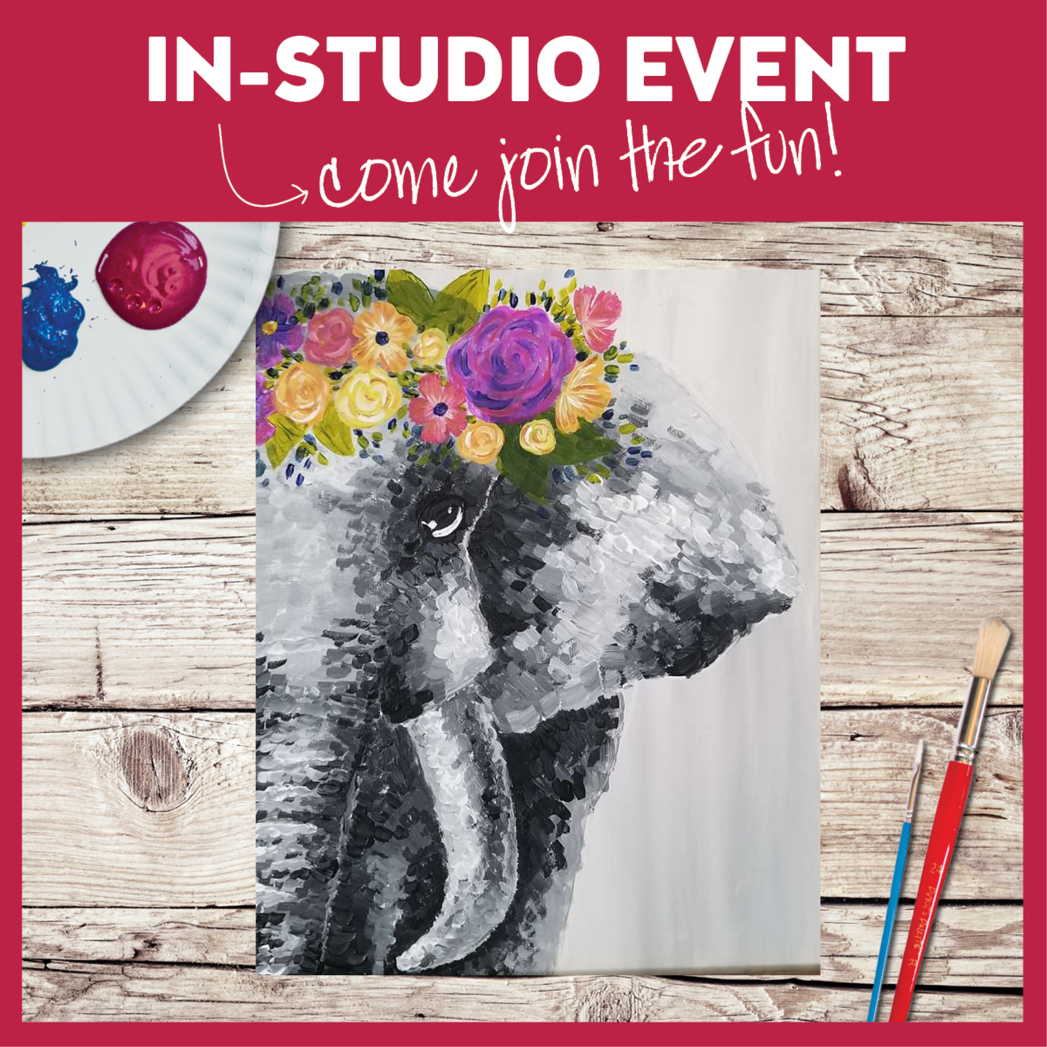 WE'RE BACK AND PAINTING IN-STUDIO!